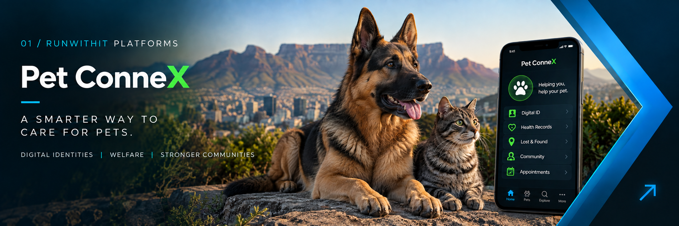 Pet ConneX platform artwork